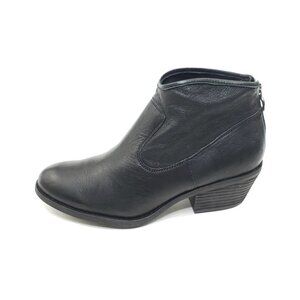 Sofft Classic Black Leather Booties